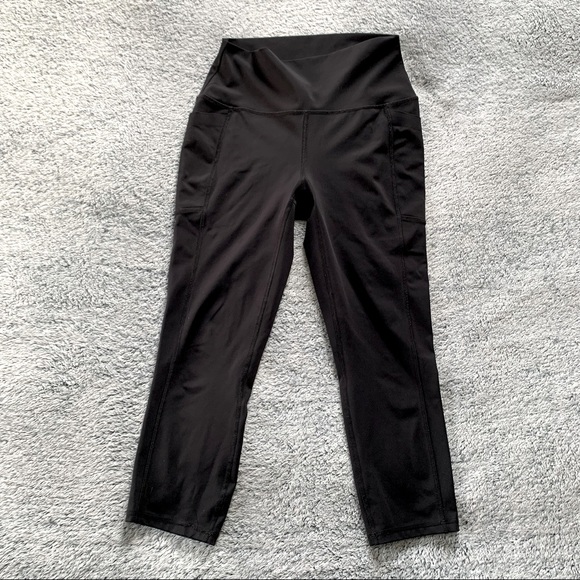 Spyder Pants & Jumpsuits Spyder High Waisted Black Crop Pocket